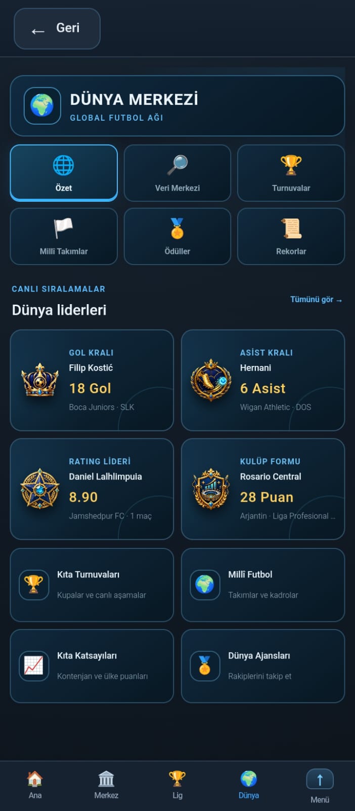 Transfer market with live club needs